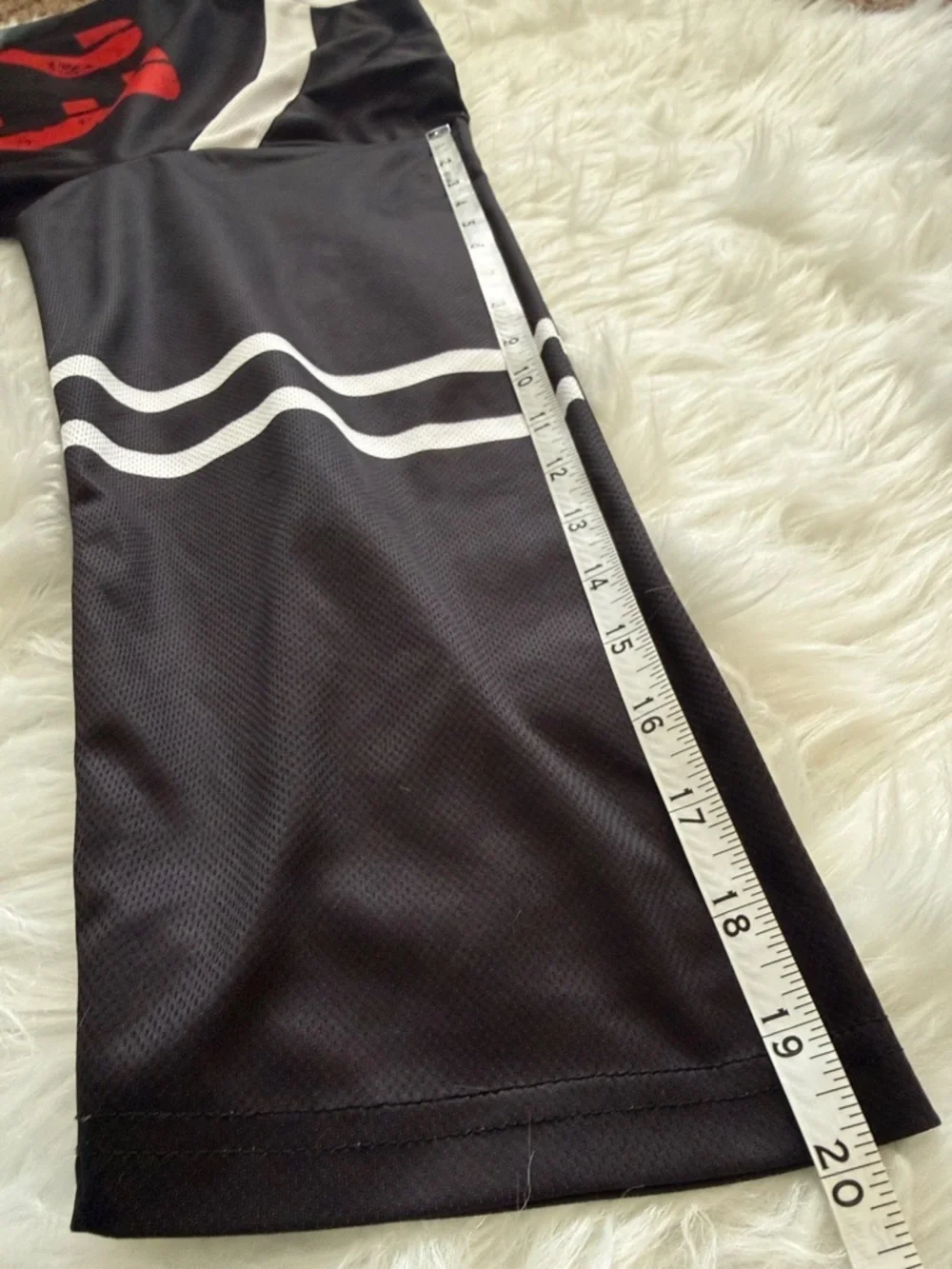 Scream Black Graphic Hockey Jersey with Red '23' Size Medium - Picture 6 of 7